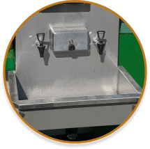 Built-In Handwashing Station